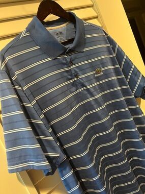 Adidas Princeville, Hawaii ClimaCool uniquely designed multicolored Golf Polo!